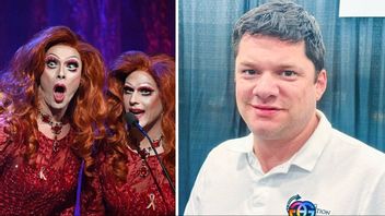 Robert Wallace, till höger, är kritisk till det han menar är trans-propaganda till barn. Bilden är ett montage. Foto: Henrik Montgomery/TT/Pelle Zackrisson