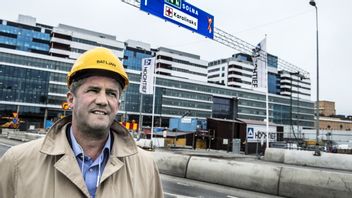 Kommer bygghatten att blåsa av? Foto: Lars Pehrson / SvD / TT 