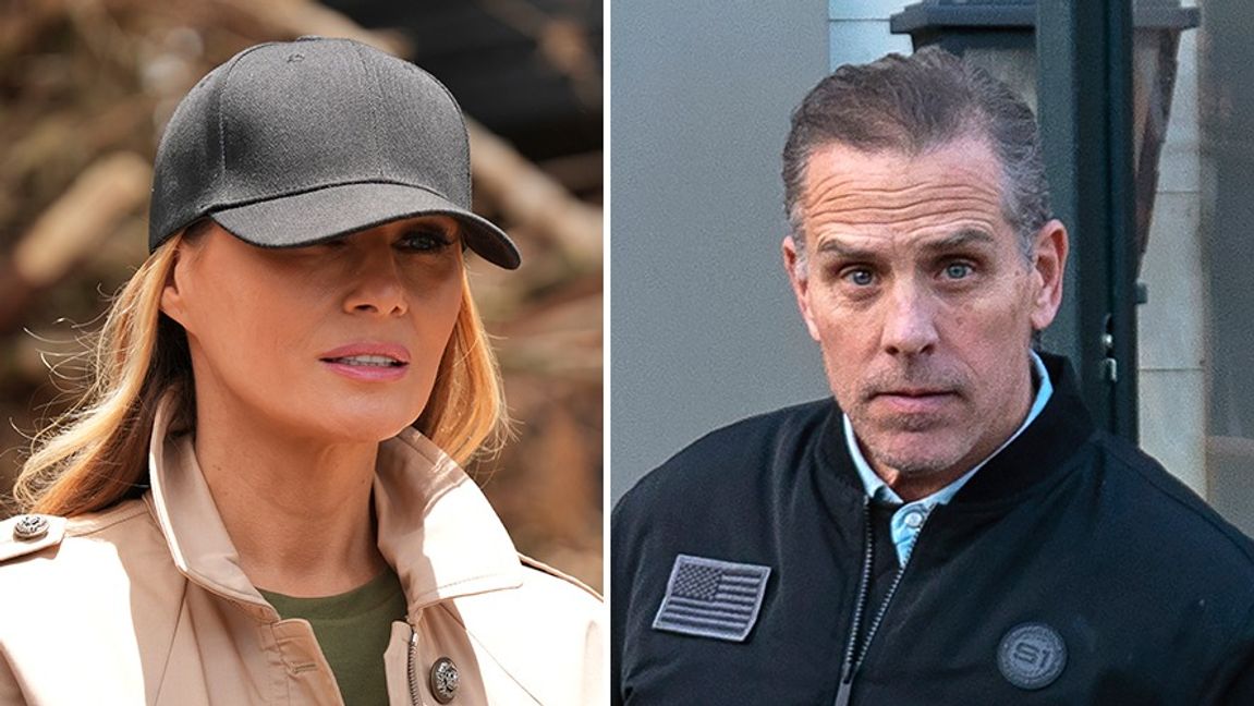 Melania Trump hotar forne presidentens son Hunter Biden med stämning.Foto: Jacquelyn Martin/Jose Luis Magana/AP/TT