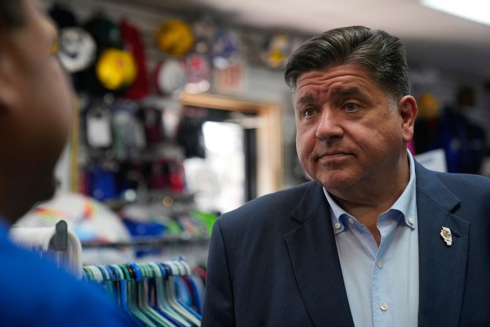 Illinois guvernör JB Pritzker i september i år. Erin Hooley/AP/TT