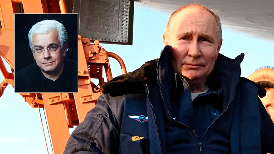 Magnus Lagerkvist anser att Väst måste ta Putins militära ambitioner på större allvar. Foto: Foto: Zhang Guangjuan /Dmitry Azarov/AP/TT