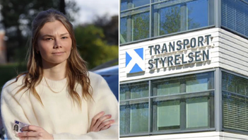 Linn Gustafsson blev av med körkortet på grund av de gamla PEth-reglerna, vilka Transportstyrelsen själva erkänner saknade vetenskapligt stöd – men myndigheten vägrar ompröva besluten. Foto: Centrum för rättvisa/Google Maps