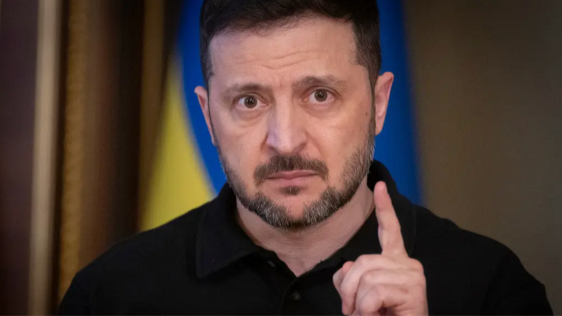 Ukrainas president Volodymyr Zelenskyj. Foto: Efrem Lukatsky/AP/TT 
