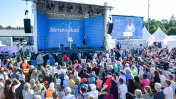 Politikveckan arrangerades första gången 2016 som ett alternativ till Almedalsveckan i Visby. Foto: Anders Wiklund/TT.