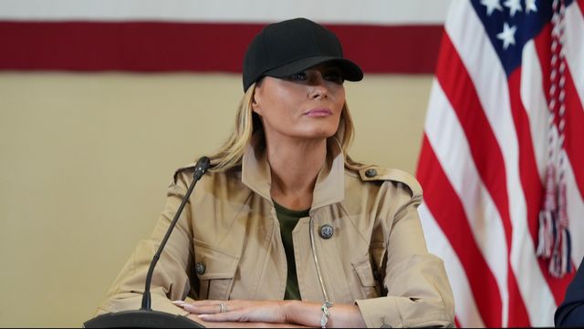 Melania Trump. Arkivbild.  Jacquelyn Martin/AP