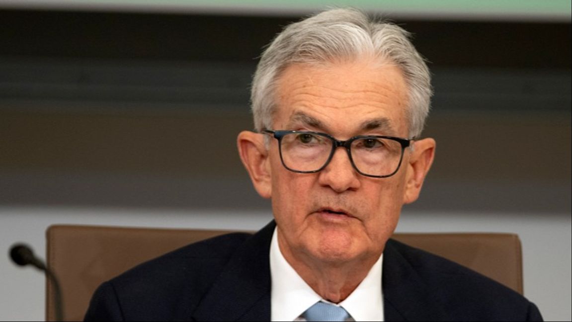 Fed-chefen Jerome Powell. Arkivbild. Foto: Mark Schiefelbein/AP