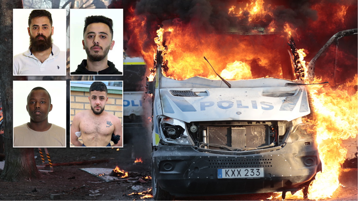 Männen döms till mellan fyra och fem och ett halvt års fängelse. Foto: Polisen/Kicki Nilsson/TT