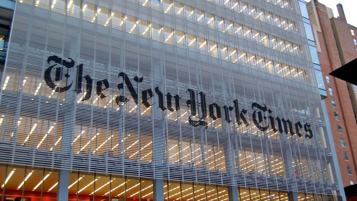 The New York Times är en av alla tidningar som förbjudit Internet Archives från att tillhandahålla artiklar. Foto: CC BY-SA 3.0/Wikimedia Commons