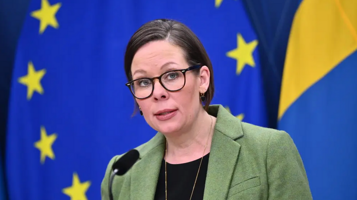 Utrikesminister Maria Malmer Stenergard (M). Foto: Anders Wiklund/TT