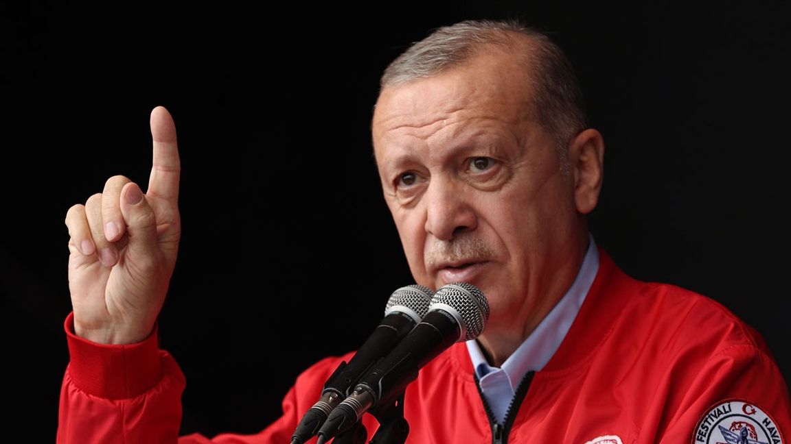 Turkiets president Recep Tayyip Erdoğan. Foto: AP/TT