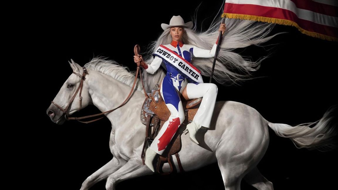 Beyonces “Cowboy Carter” slår rekord. Pressbild. Foto: Parkwood/Columbia/Sony via AP