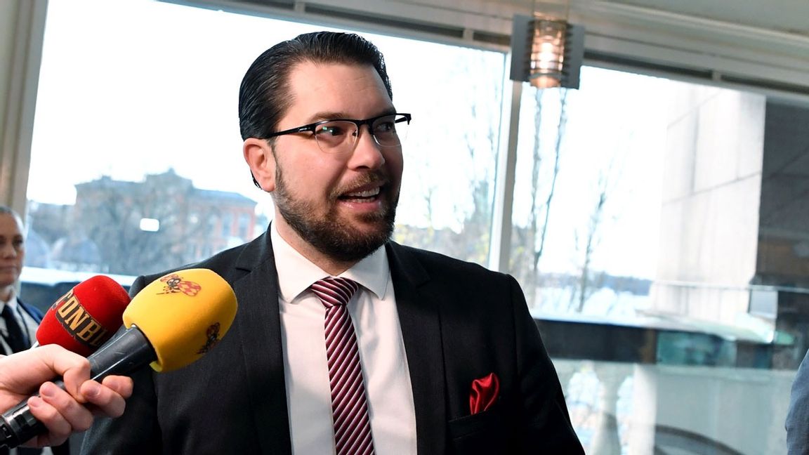 Sverigedemokraterna är Sveriges näst största parti. Foto: Jessica Gow/TT