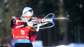 Norska skidskytten Tarjei Bø. Arkivbild. Foto: Primoz Lovric/ NTB/ TT