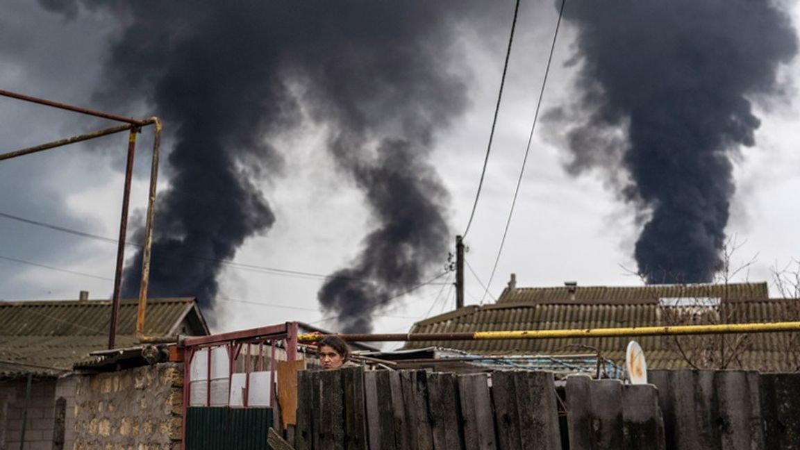 Ukraina: Ryska attacker mot Odessa