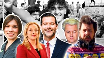 Hirvonen, Meloni, Forsell, Wilders och Frick är bara några av alla dem som har synpunkter på Spaniens amnesti och krisen i Ceuta. Foto: Skärmdumpar X/Facebookti