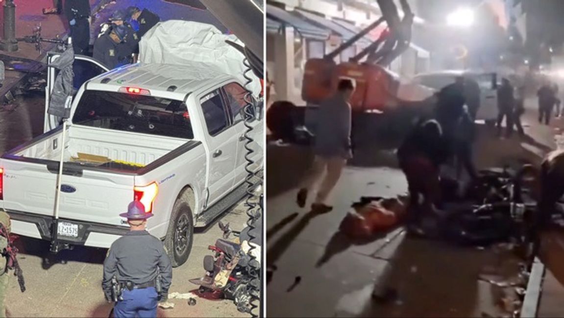 Misstänkt terrorattack. Foto: X