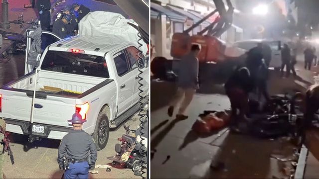 Misstänkt terrorattack. Foto: X