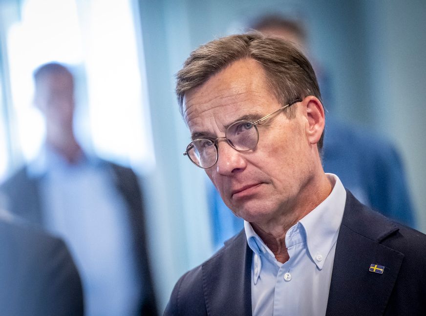Ulf Kristersson ska presentera nya statsråd. Arkivbild. Foto: Johan Nilsson/TT