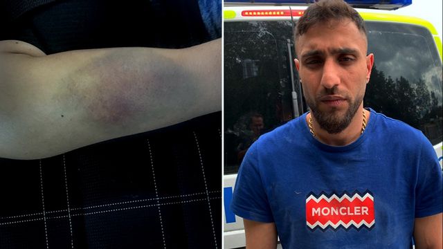 Rapparen Adel Dostani döms till fängelse för misshandel och narkotikabrott. Foto: Polisen