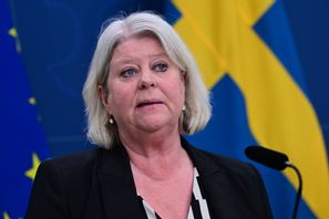 Socialtjänstminister Camilla Waltersson Grönvall tillsätter en utredning efter larmet. Foto: Jonas Ekströmer/TT