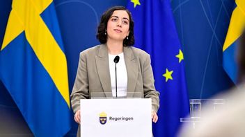 Simona Mohamsson, partiledare för Liberalerna. Foto: Magnus Lejhall/TT.