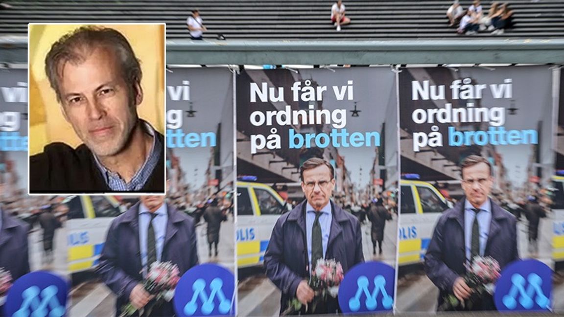 Dagens debattör Björn Schaerström är besviken på Moderaterna. Foto: Privat / Anders Wiklund/TT