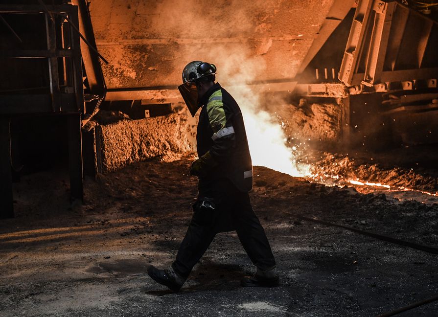 Inköpschefsindex mäter temperaturen i industrikonjunkturen. Arkivbild. Foto: Anders Wiklund/TT