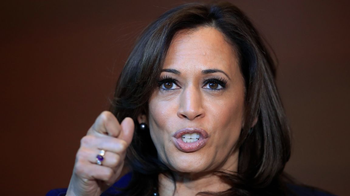 USA:s vicepresident Kamala Harris. Foto: Manuel Balce Ceneta/AP/TT