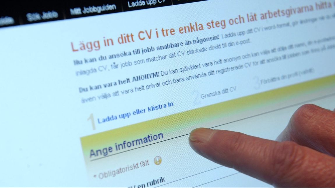 Med ett falskt cv lyckades kvinnan få jobba som socialsekreterare. Foto: Fredrik Sandberg / TT