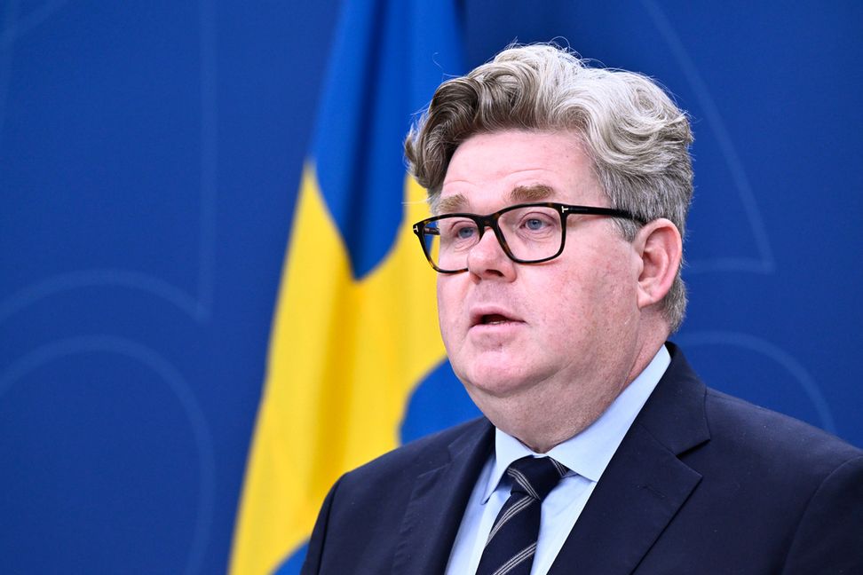 Justitieminister Gunnar Strömmer (M). Foto: Christine Olsson/TT