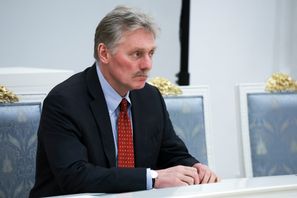 Kremls talesperson Dmitrij Peskov. Vyacheslav Prokofyev/AP/TT