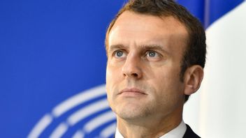 Franske presidenten Emmanuel Macron leder EU-toppmöte i Versailles. Foto: EU-parlamentet