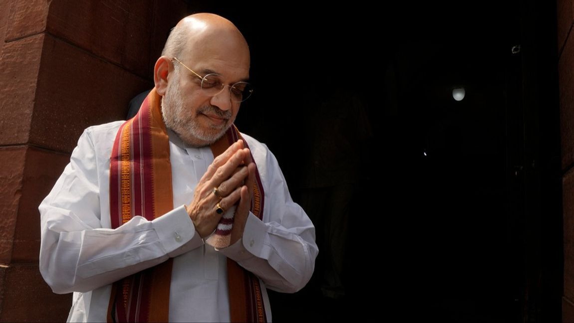 Indiens inrikesminister Amit Shah. Arkivbild. Foto: MANISH SWARUP/AP/TT