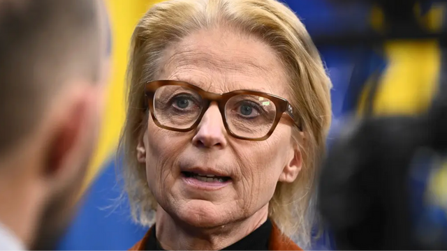 Finansminister Elisabeth Svantesson (M). Foto: Henrik Montgomery/TT