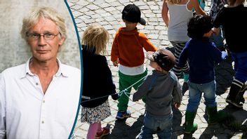 Förskolebarn – borde få lära sig att världen är god. Foto: Lars Strandberg / Hasse Holmberg/TT
