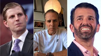 Eric Trump, Hunter Biden och Donald Trump jr. Foto: Skärmdump Instagram/Gage Skidmore, CC BY-SA 2.0/Wikimedia Commons