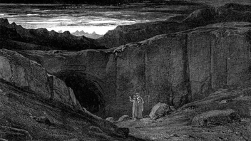 Helvetets portar så som Gustave Doré föreställde sig dem