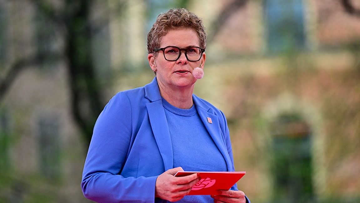 Karin Wanngård (S). Foto: Magnus Lejhall/TT