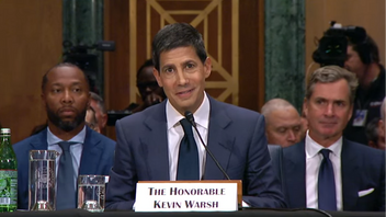 Kevin Warsh. Foto: Faksimil, senatens bankutskott/Youtube
