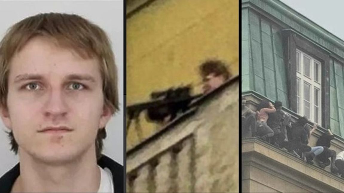 David Kozak mördade 14 personer och skadade ännu fler under masskjutningen på torsdagseftermiddagen. Nu misstänker tjeckisk polis att Kozak mördat tidigare. Foto: X 