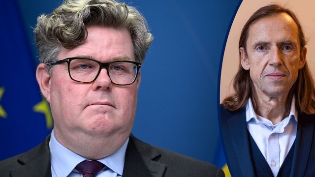 Sverige befinner sig i en exceptionell situation när det gäller brottsligheten, menar justitieminister Gunnar Strömmer (M). Foto: Anders Wiklund/TT