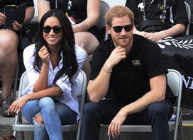 Prins Harry och Meghan i Toronto 2017.
Foto: Nathan Denette/AP
