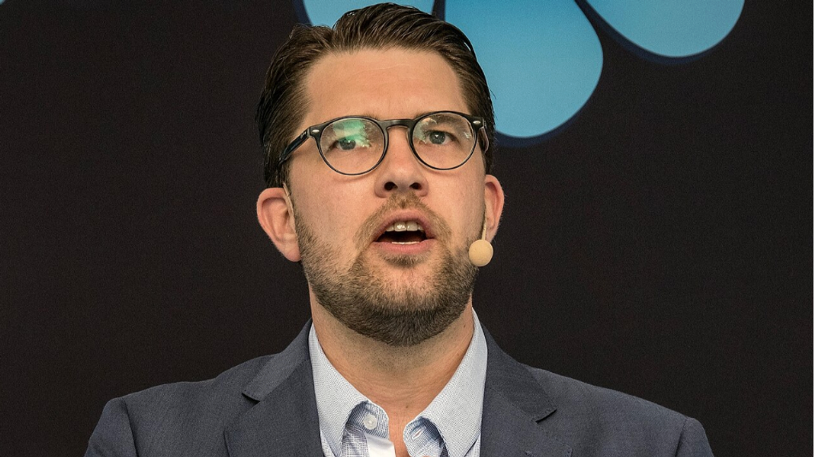 Jimmie Åkesson (SD). Foto: Johan Wessman / News Øresund, CC BY 2.0, via Wikimedia Commons