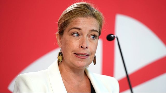 Annika Strandhäll. Arkivbild. Foto: Maja Suslin/TT