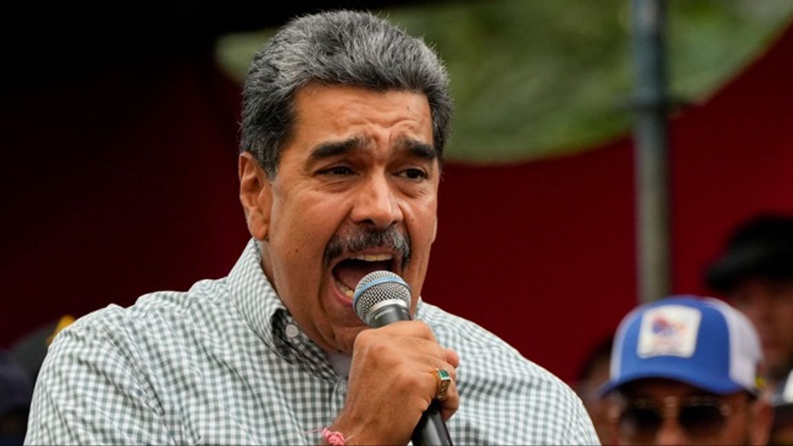 Nicolas Maduro får klara sig utan sitt presidentplan framöver. Foto: AP