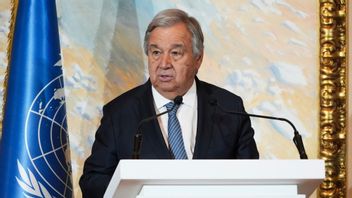 FN:s generalsekreterare Antonio Guterres. Foto: Lujain Jo/AP/TT