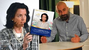 – Om hon inte har tagit pengar i alla fall för det, då är det ju ännu dummare, säger Hanif Bali om Anne Ramberg. Bild: Frankie Fouganthin/CC BY-SA 4.0/Faksimil Facebook/Oliver Dagnå/Bulletin