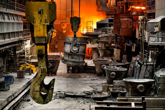 EU inför tullar på norskt stål som skyddsåtgärd. Arkivbild. Foto: Pontus Lundahl/TT