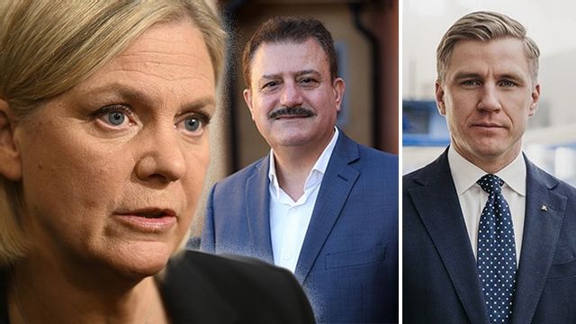 S-ledaren Magdalena Andersson stödjer El-Hajs polisanmälan. Men Fredrik Kärrholm backar inte. Foto: Fredrik Sandberg/TT/Agj1998/Nikrifit/Wikimedia Commons (CC BY-SA 4.0)