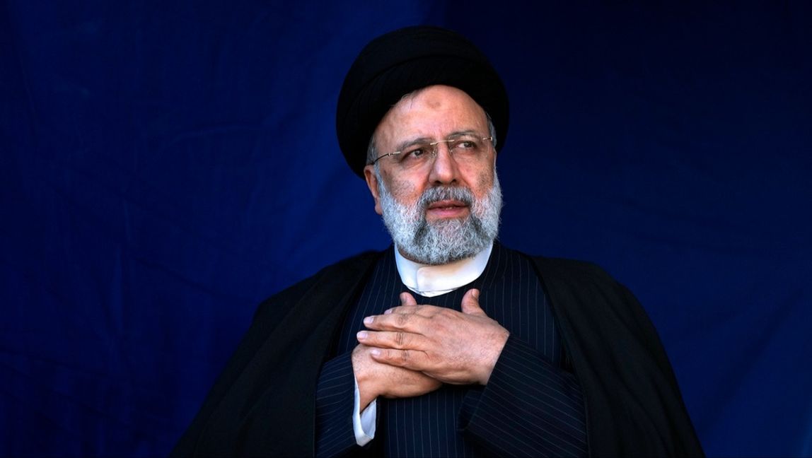 Irans president Ebrahim Raisi. Arkivbild. Foto: Vahid Salemi/AP/TT.